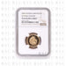 2004 £1 Elizabeth II - Gold Pattern Set Scottish Unicorn Proof Gold Coin - NGC PF69 Ultra Cameo