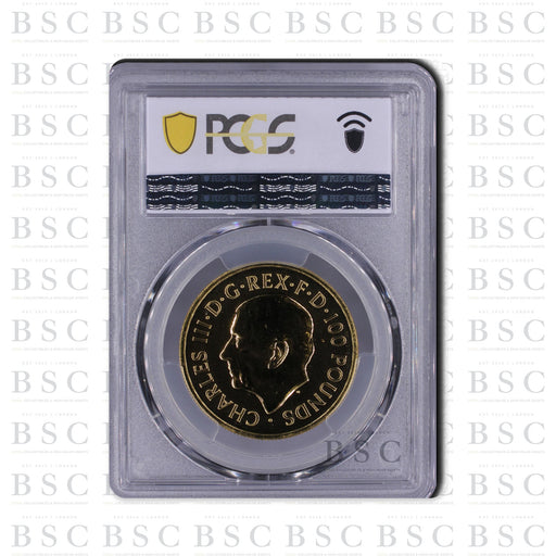 2026 1oz £100 Royal Tudor Beasts Queen's Lion Gold Coin MS69 First Strike PCGS