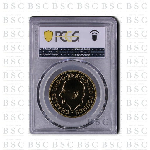 2026 1oz £100 Royal Tudor Beasts Queen's Lion Gold Coin MS69 First Strike PCGS