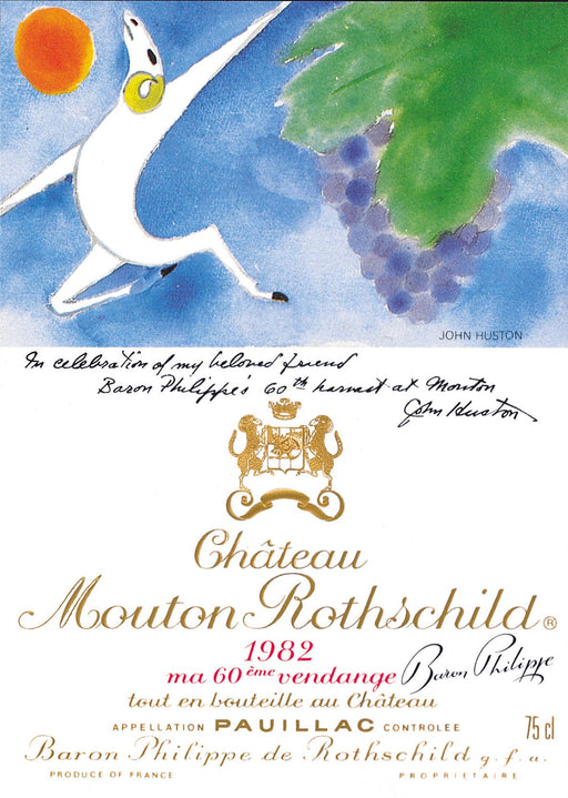 1982 Mouton-Rothschild, Pauillac - Case of 12 (Bottle 12 x 75cl) - BSC Collectibles